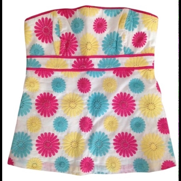 Lily Pulitzer adorable tube top!