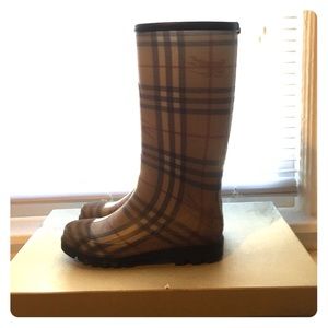 Burberry Classic Check Rain Boot