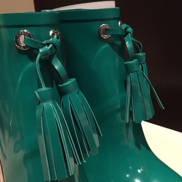 Coach wedge rain boots - Picture 2 of 3