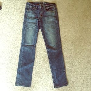 American eagle skinny stretch jeans medium wash