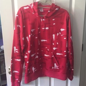 Red Under Armour Hoodie