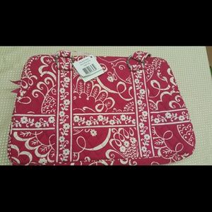 NWT Vera Bradley squared away in Twirly Bird Pink