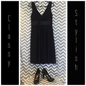 Black cocktail dress