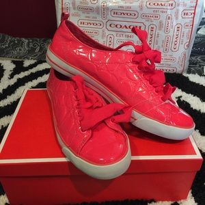 Coach Suzzy Cyclamen Sneakers