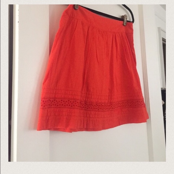 Orangey-red, skirt - Picture 4 of 4