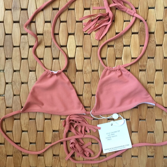 🍑SOLD🍑Acacia Canons top in Papaya - Picture 2 of 4