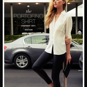 Express portofino shirt in white