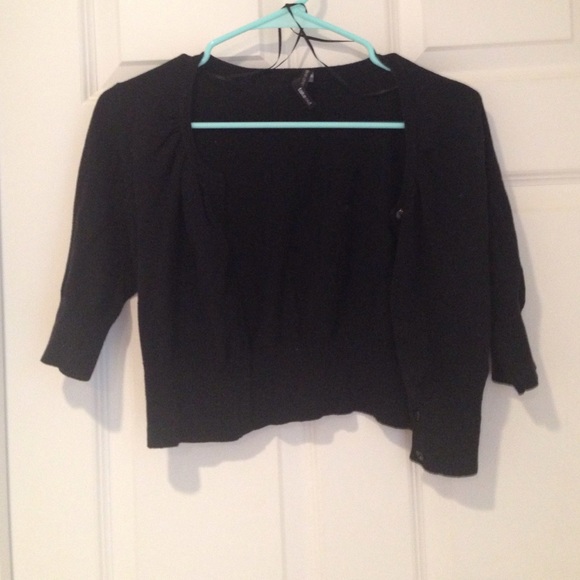 Cropped cardigan