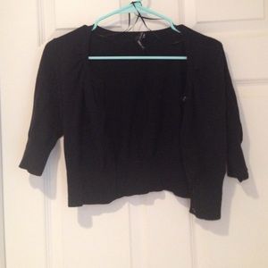 Cropped cardigan