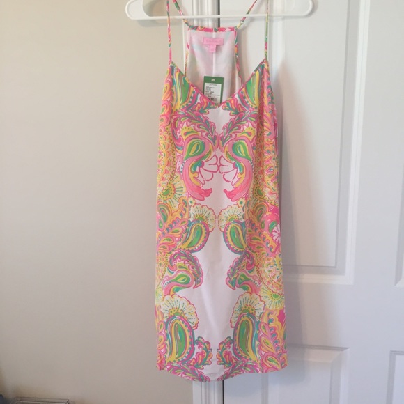 NWT dusk dress size L LILLY PULITZER