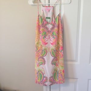 NWT dusk dress size L LILLY PULITZER