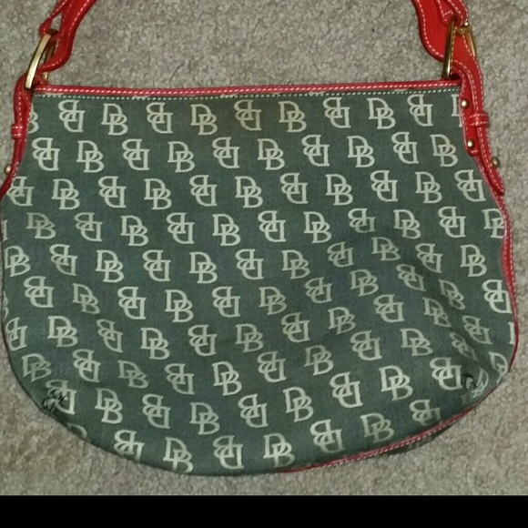 Authentic Dooney &Bourke Red Handbag