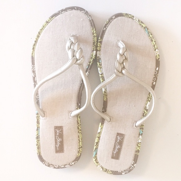 Linen Flip Flops