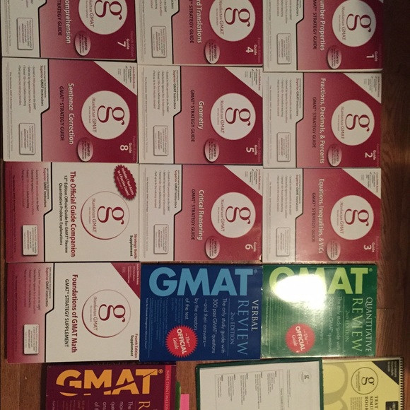 GMAT Strategy guides/Designed for self motivated - Picture 1 of 1