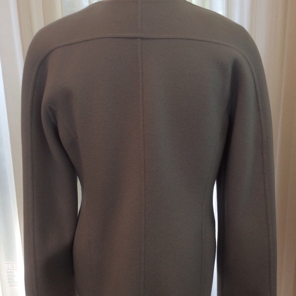 NWOT Soft Sky Blue Wool Jacket - Picture 3 of 5