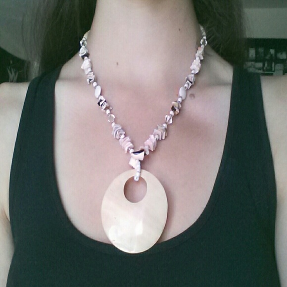 Beautiful shell necklace from the Philippines