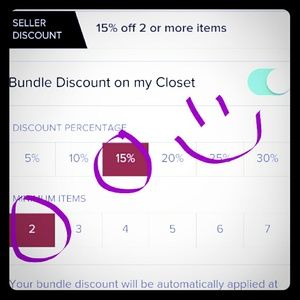 Bundle discount!!