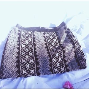 Forever21 Detailed Straight Skirt