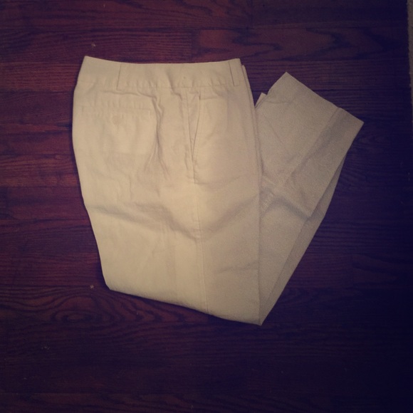 Linen Crop Pants