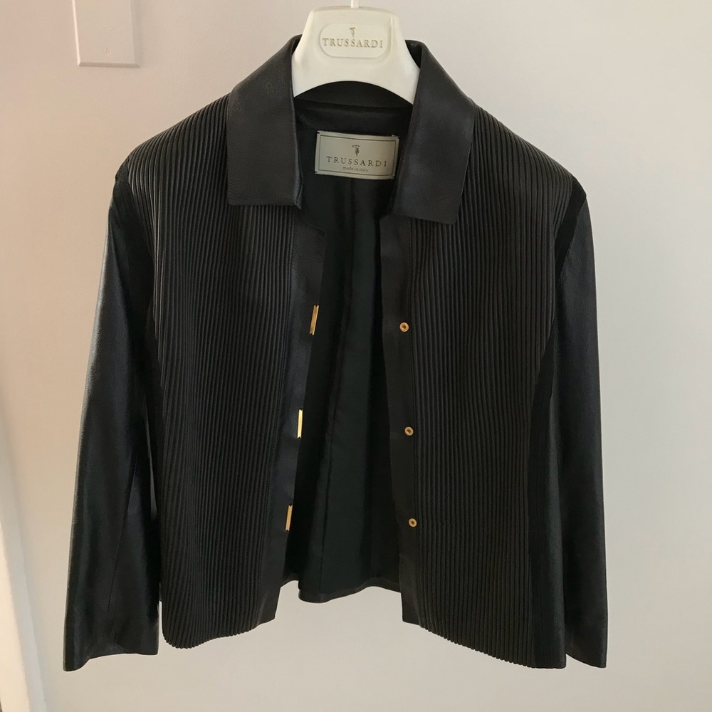 Trussardi Leather Jacket