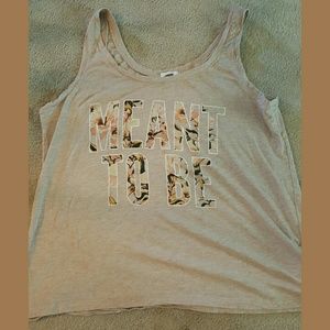 Meant To Be/Old Navy Tank Top
