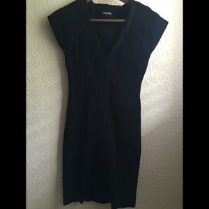 SOLD-Express black bandage dress