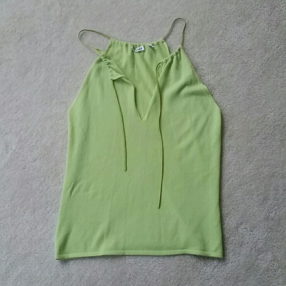 Tahari cashmere top