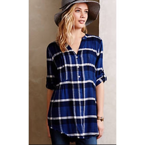 Flannel dress/top