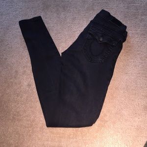 True Religion Mid-Rise Super Skinny