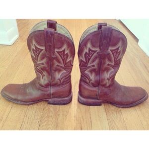 Stetson brown cowboy boots