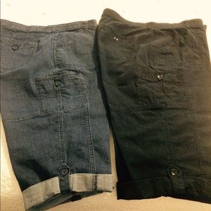 Bundle of 2 capris