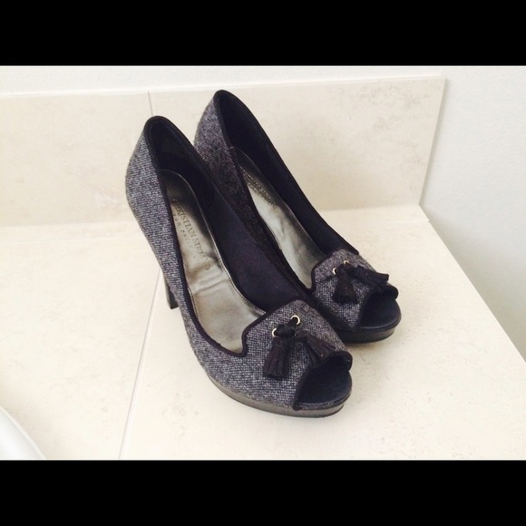 Open toe high heels