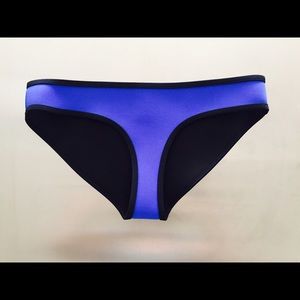 Triangl swimwear Chloe bottoms in Malibu Blue