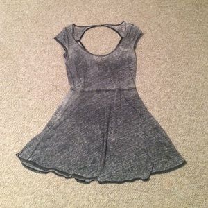 American Eagle Gray Skater Dress!