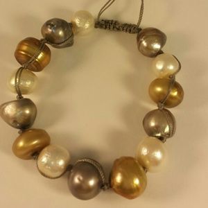 Woven freshwater multicolor bracelet8