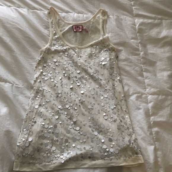 Juicy sequin tank