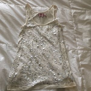 Juicy sequin tank