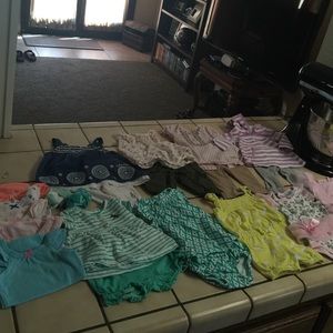 Bundle of baby clothes Calvin Klein Carter's size3