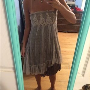 Strapless, lace Ryu dress! From Altar'd State