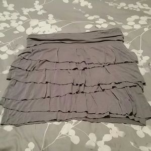 LOFT Grey Skirt