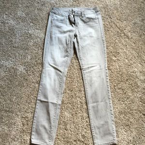 AE gray jeans