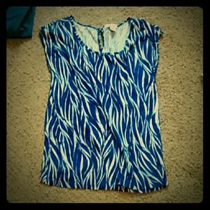 Liz Claiborne blue top