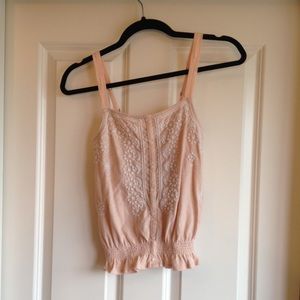 Warm summer Pink Crop Top