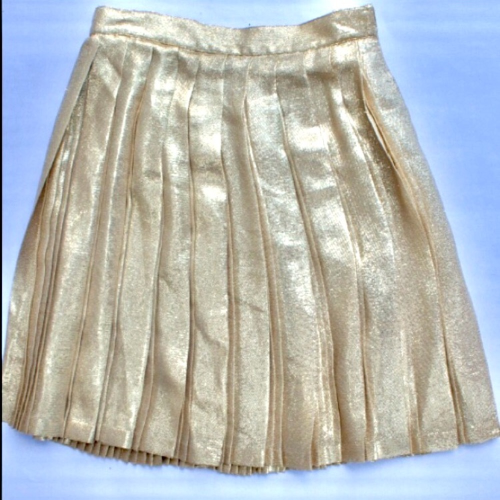 Gold Versace skirt