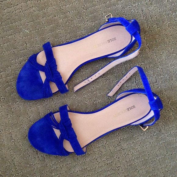 Blue Sandals