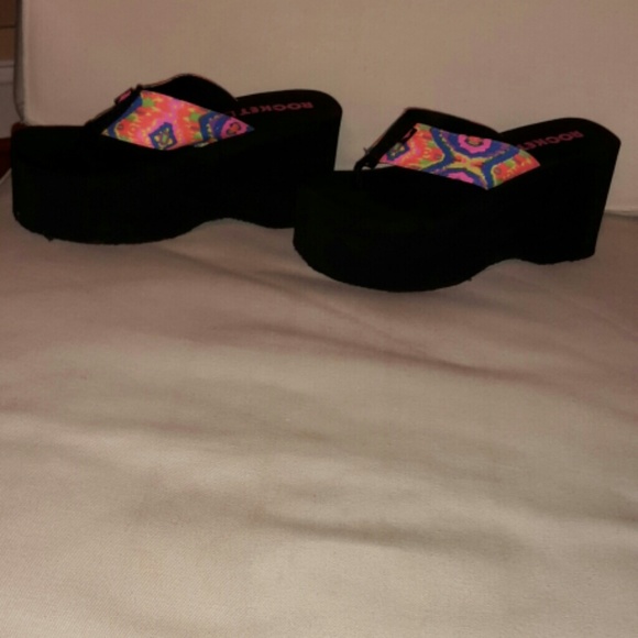 Rocket Dog Shoes Rocket Dog Platform Sandals Poshmark