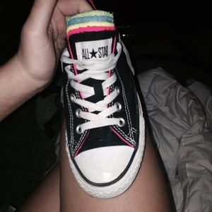 Converse with Multi-Color Tongues