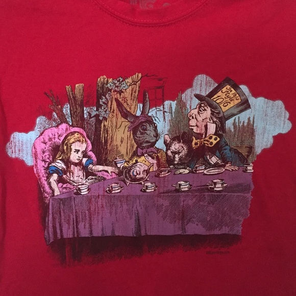 Alice In Wonderland Tea Time Tee