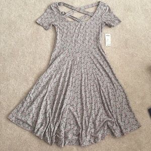 Pac Sun Patterned skater dress