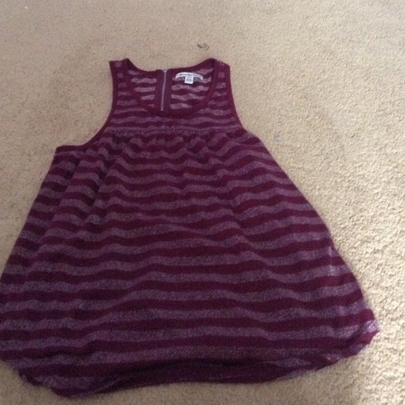 Maroon tank top